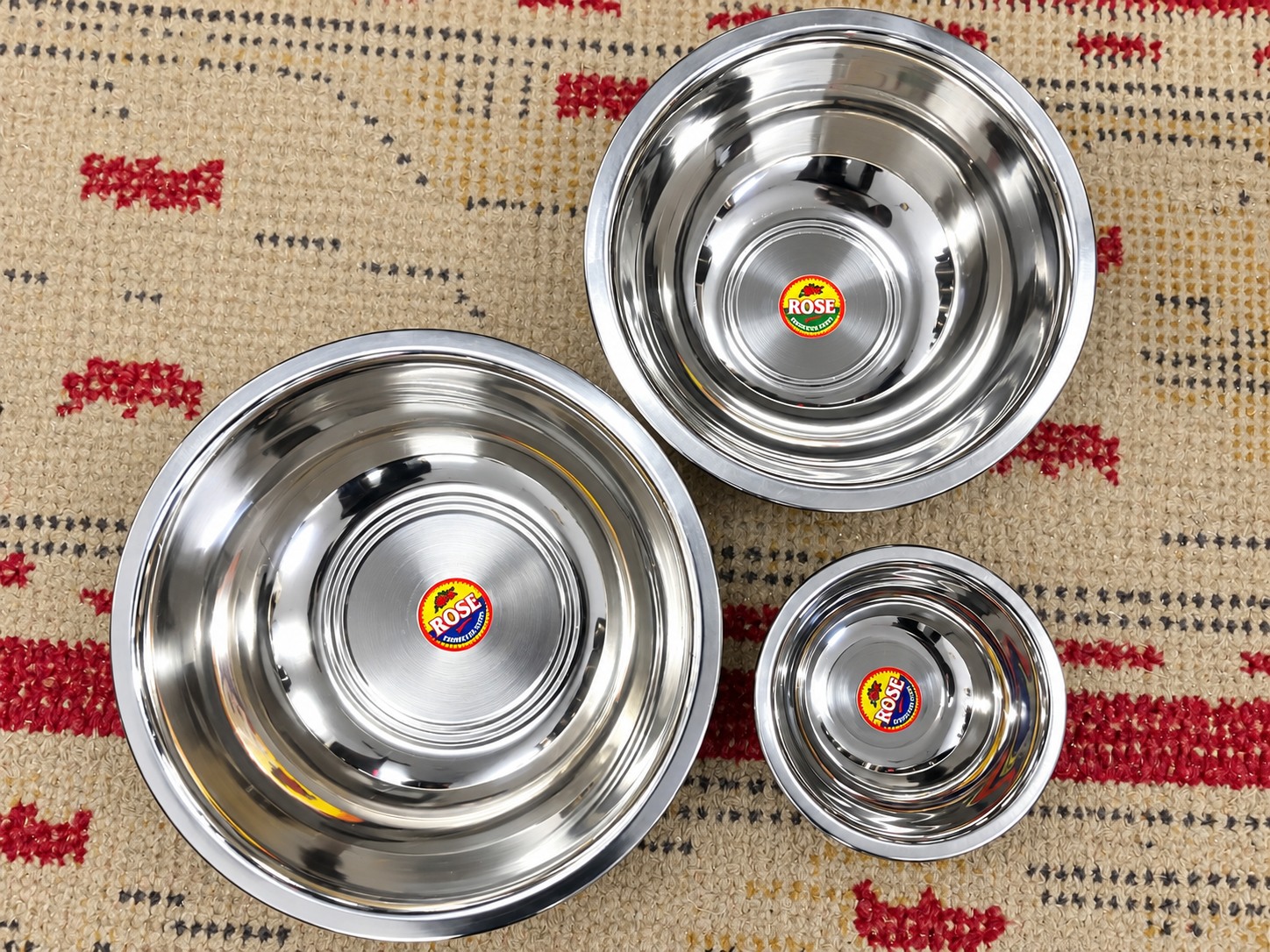 Stainless steel bowls